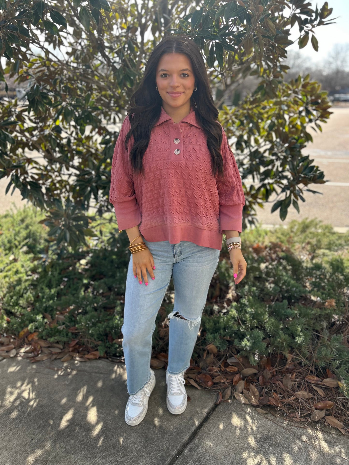 Henley Pullover