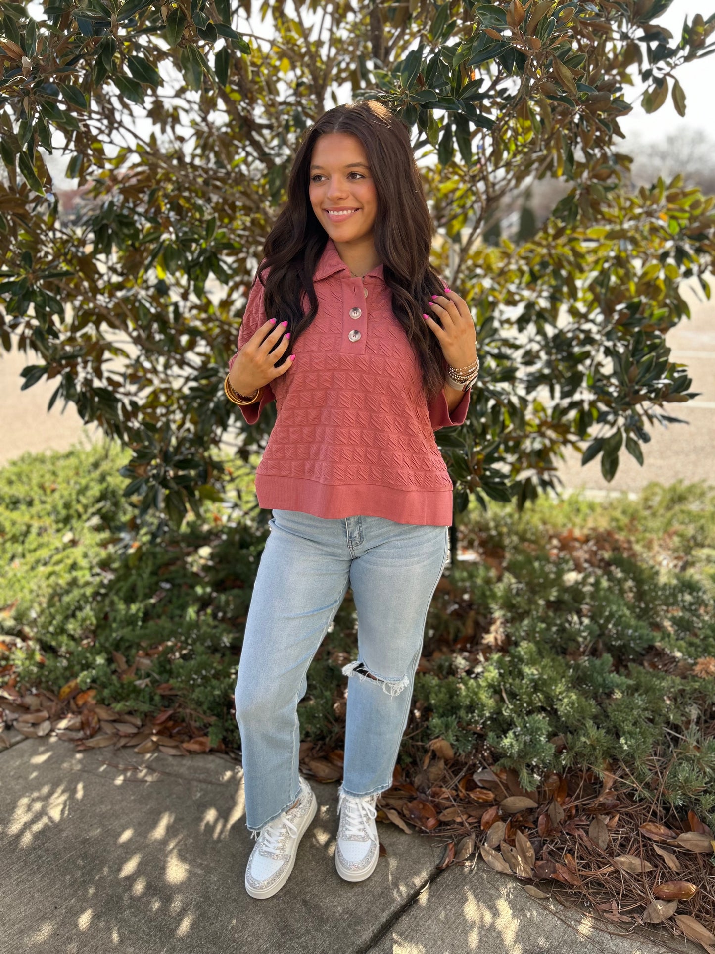 Henley Pullover