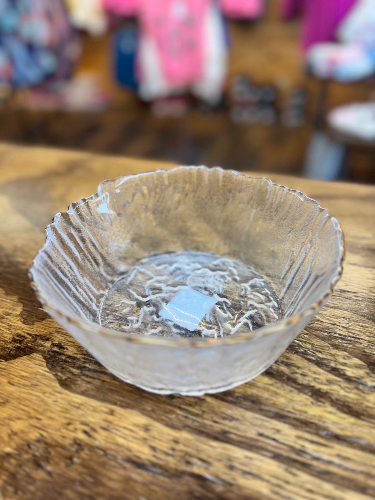 Marguerite Glass Serving Bowl