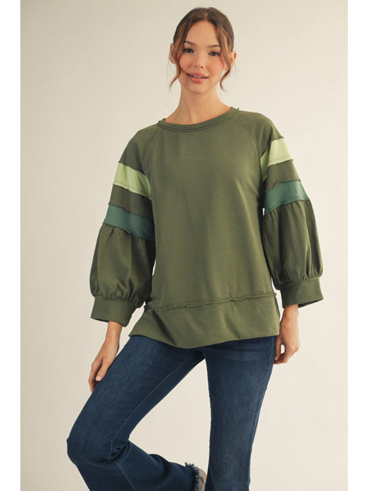 Olive This Top