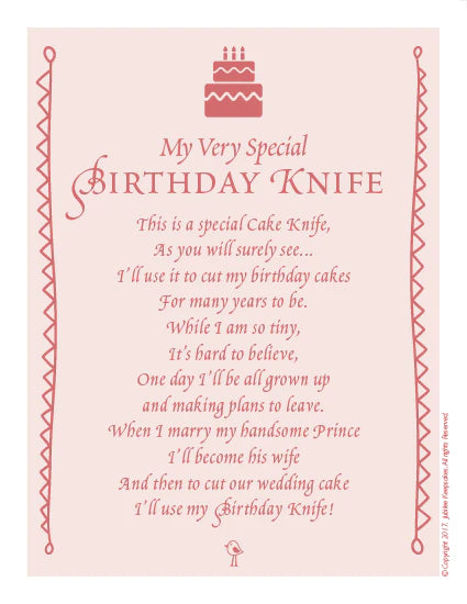 The Birthday Knife