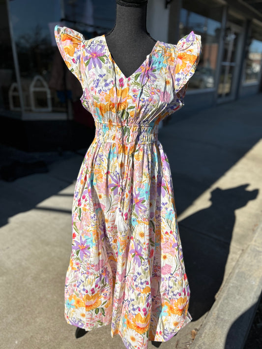 Spring Flutters Midi