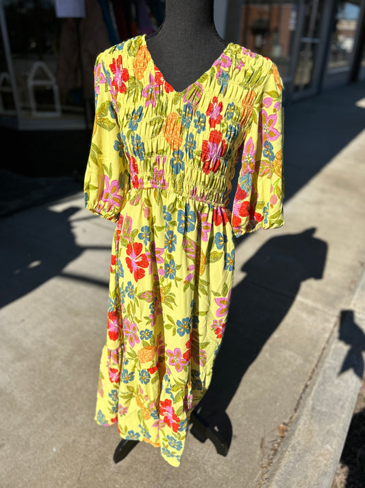 Pineapple Polly Dress