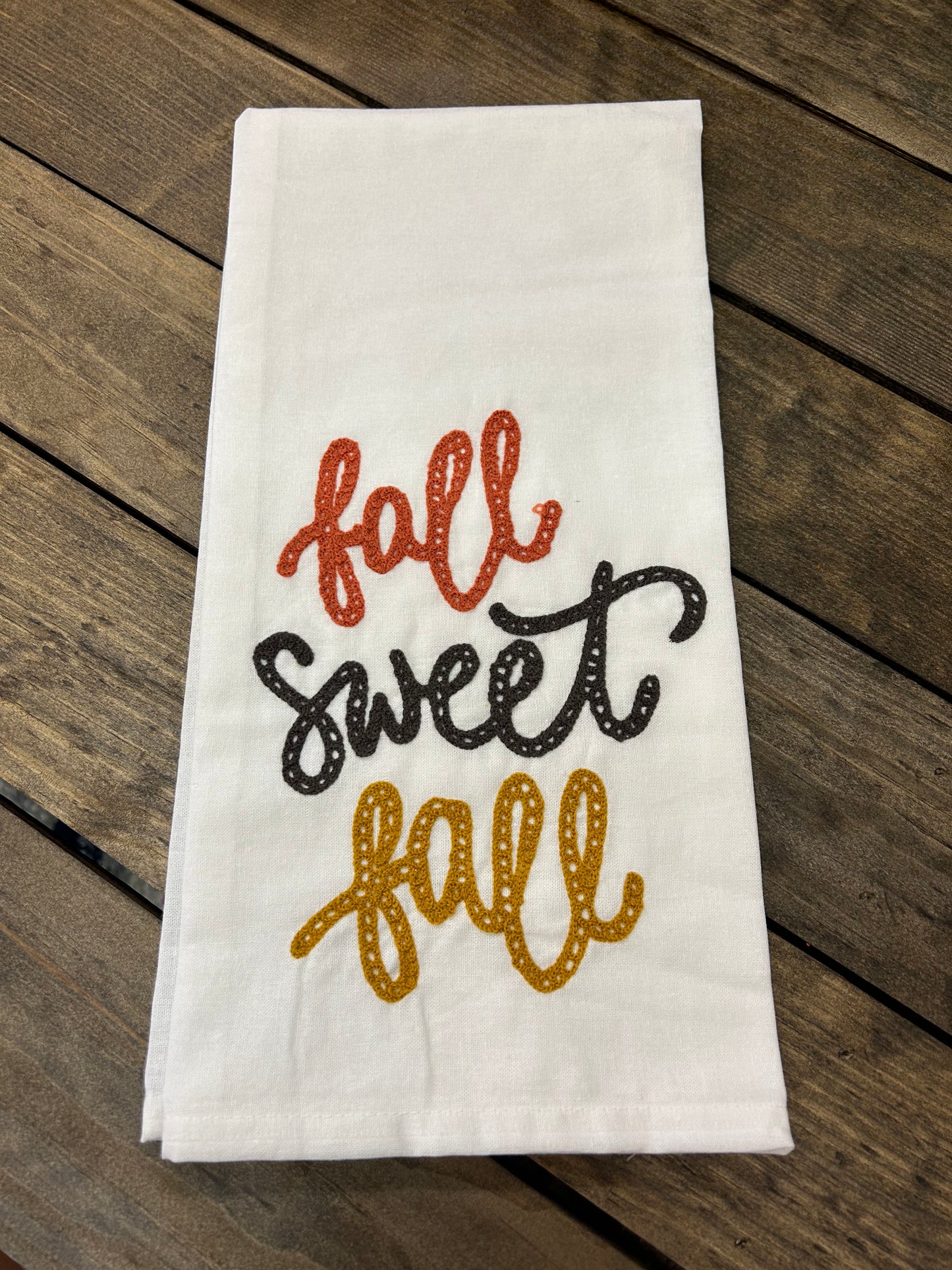 Fall Sweet Fall Hand Towel