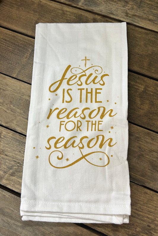 Jesus is the Reason Hand Towel