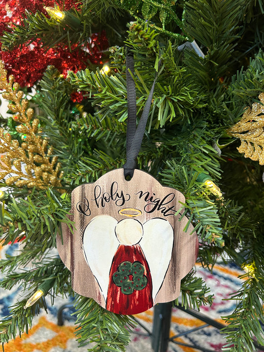 Christmas Angel-O' Holy Night Ornament