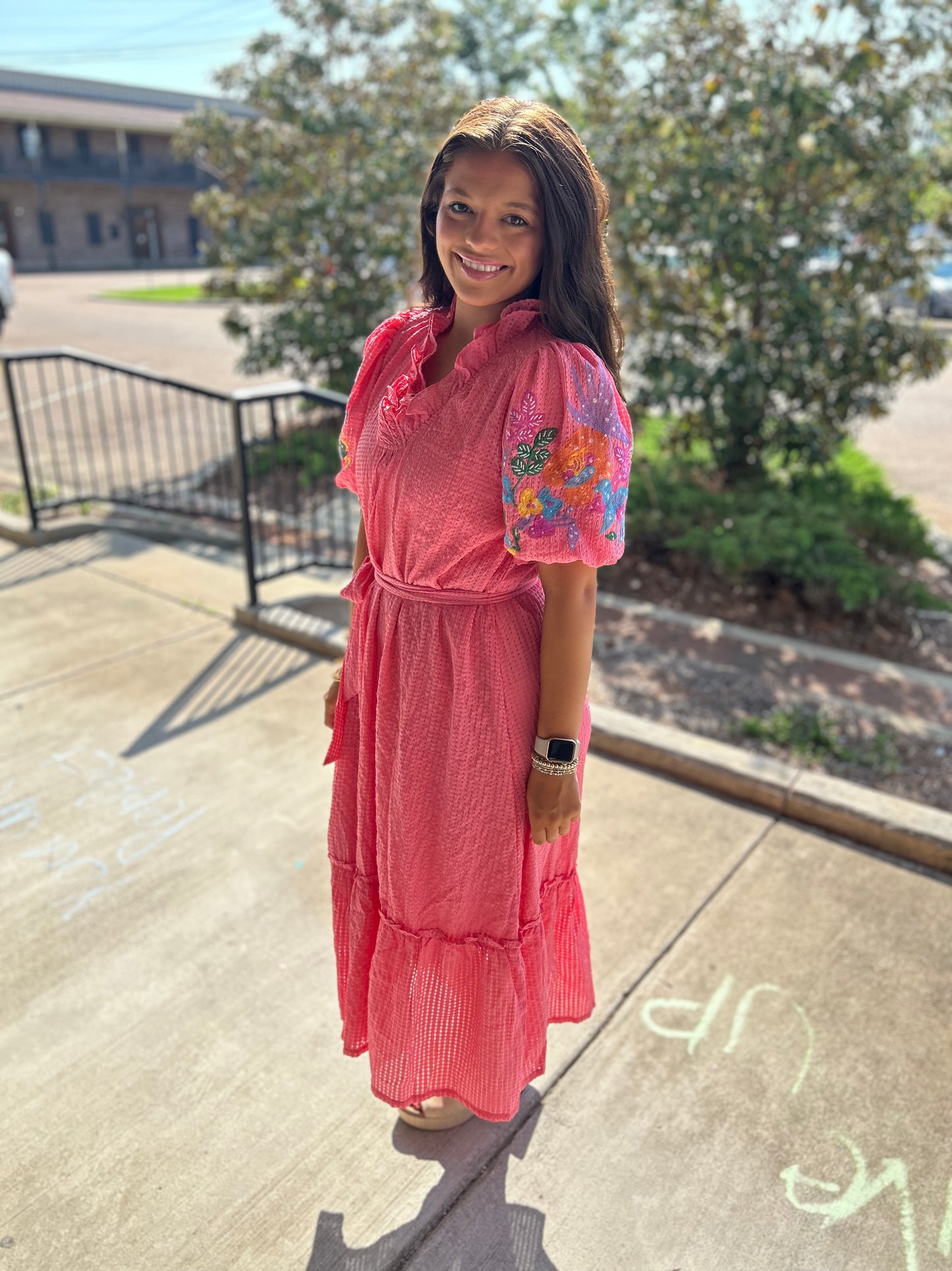 Vibrant Blooms Midi