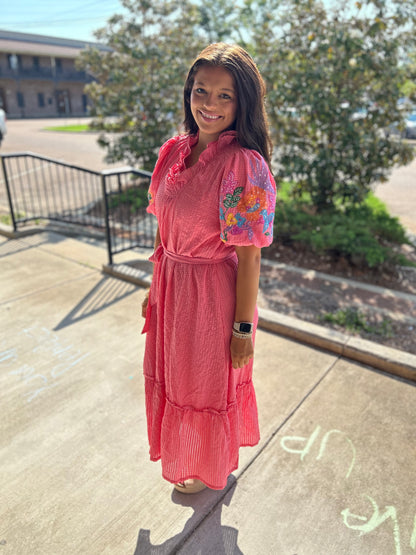 Vibrant Blooms Midi