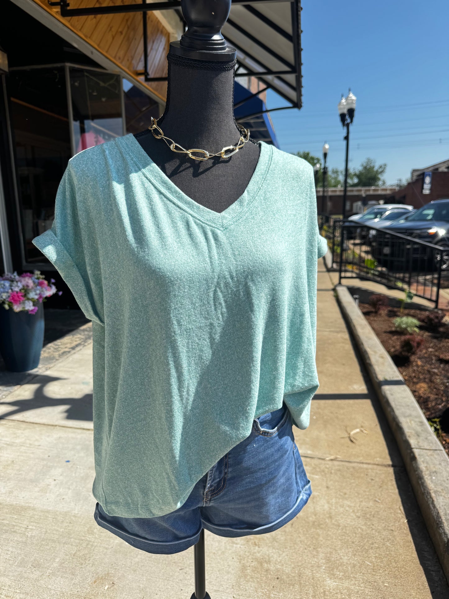 Soft V-Neck Tee