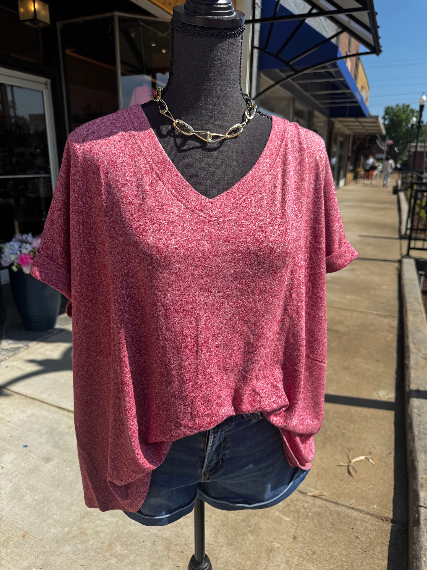 Soft V-Neck Tee