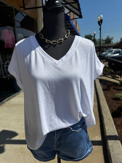 Soft V-Neck Tee