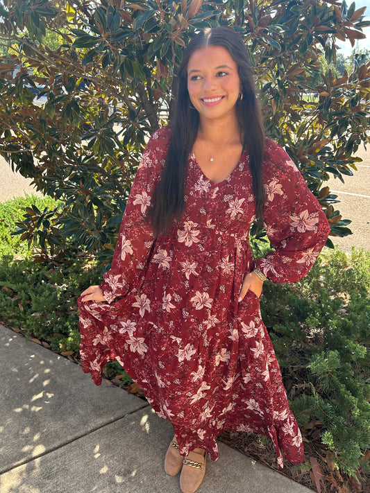 Bulldog Blossoms Dress