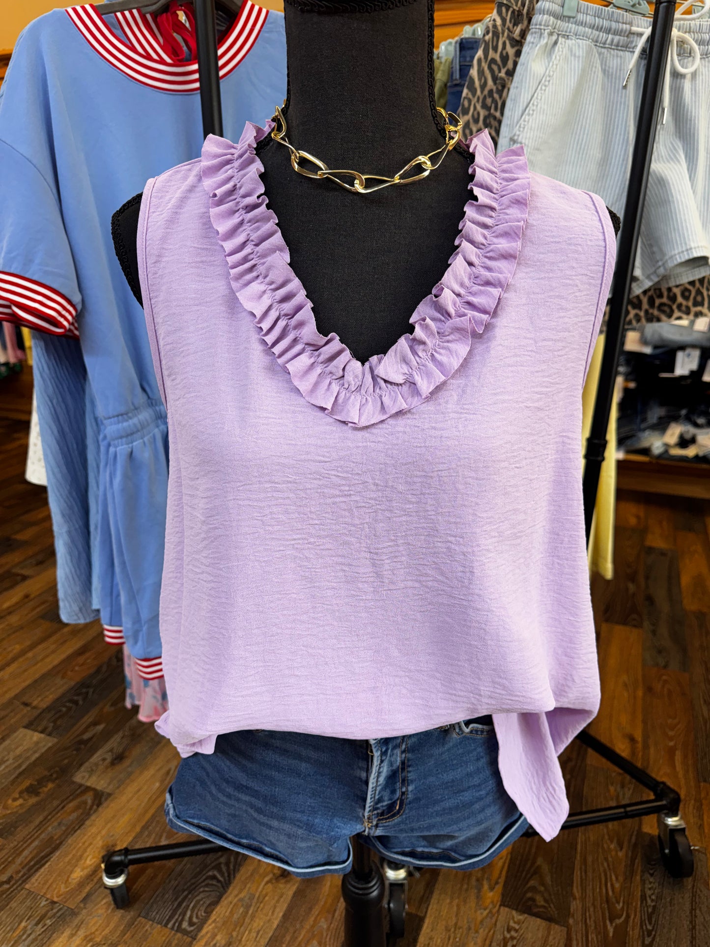 Ruffle Tank