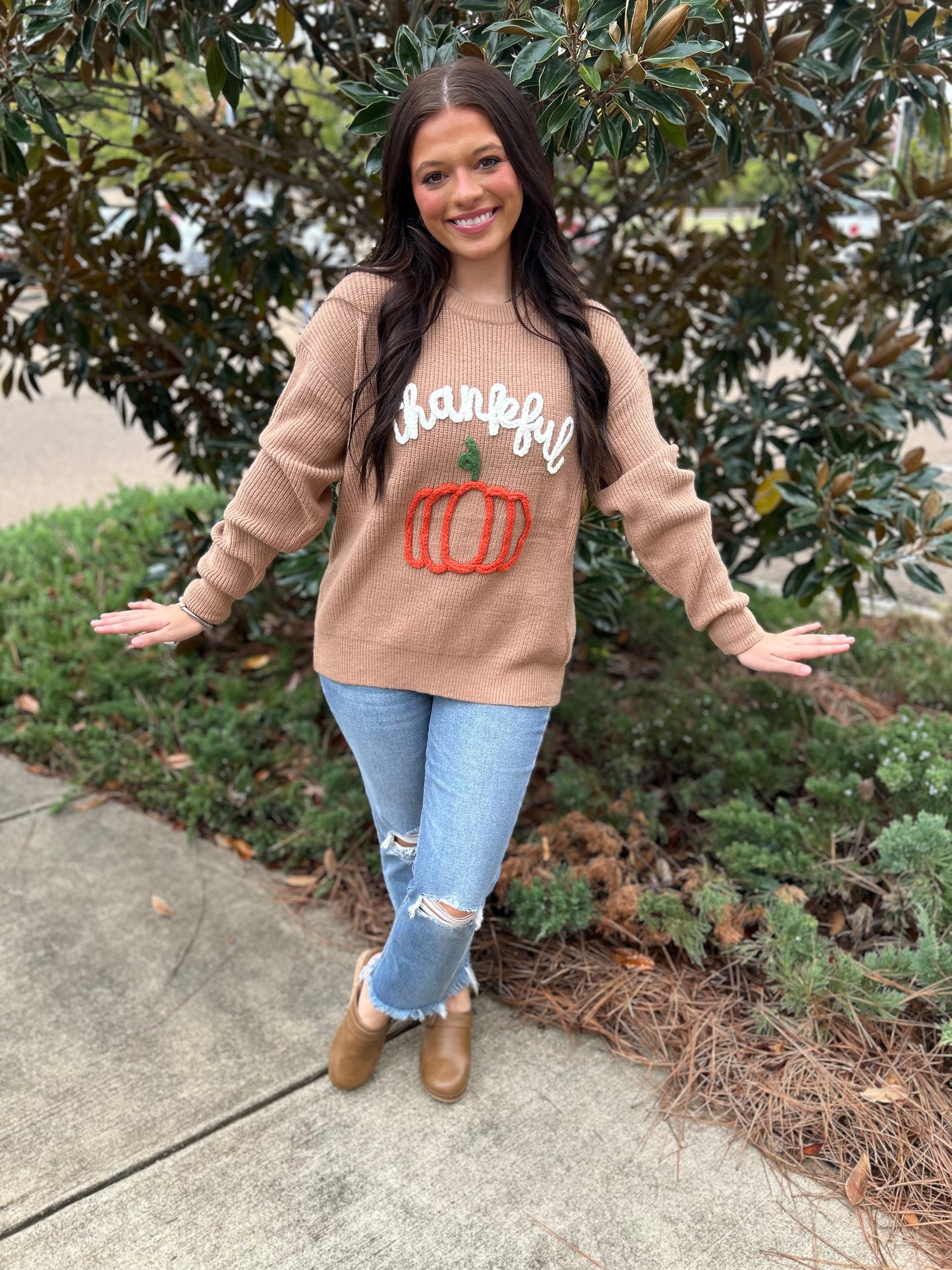 Thankful Pumpkin Sweater