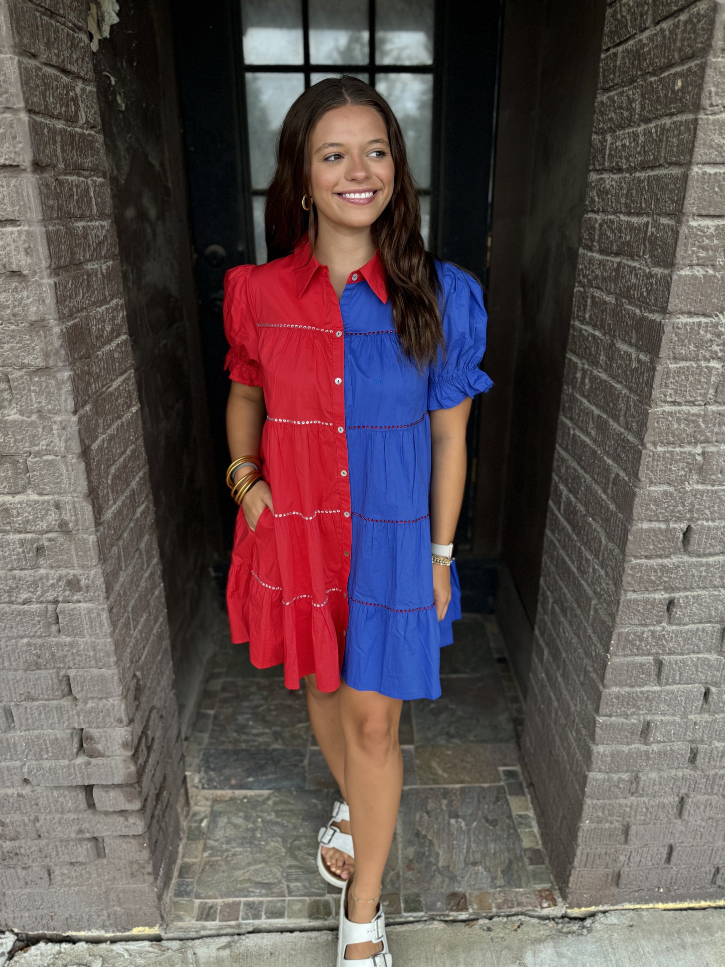 USA Swirl Dress