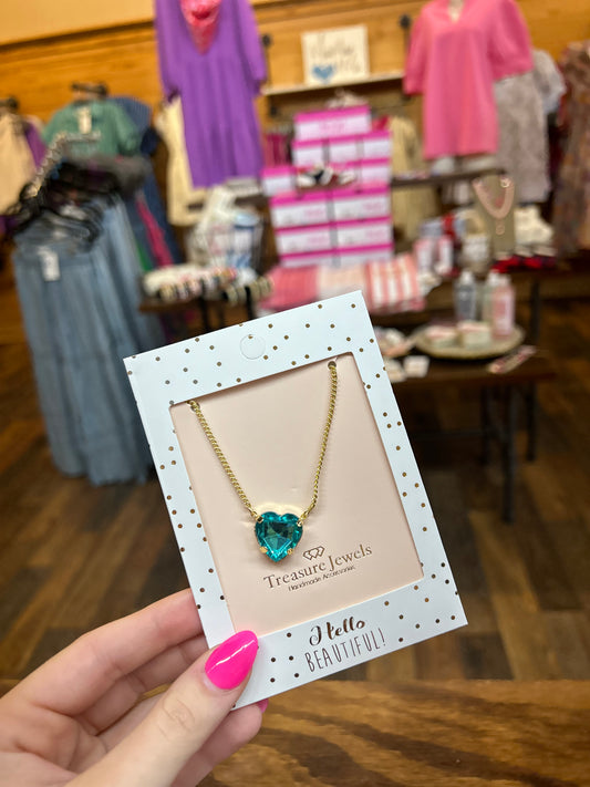 Berry Crush Necklace-Auqa