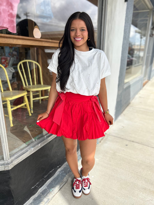 Bubble Mini Skirt