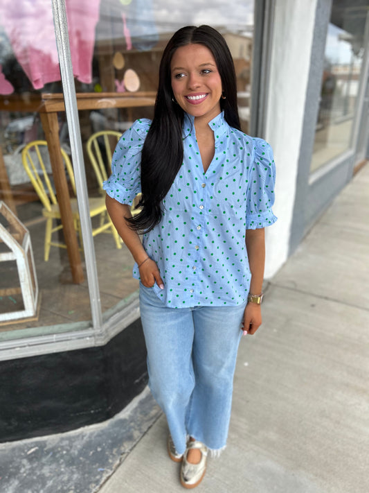 Lucky Charms Dots Top