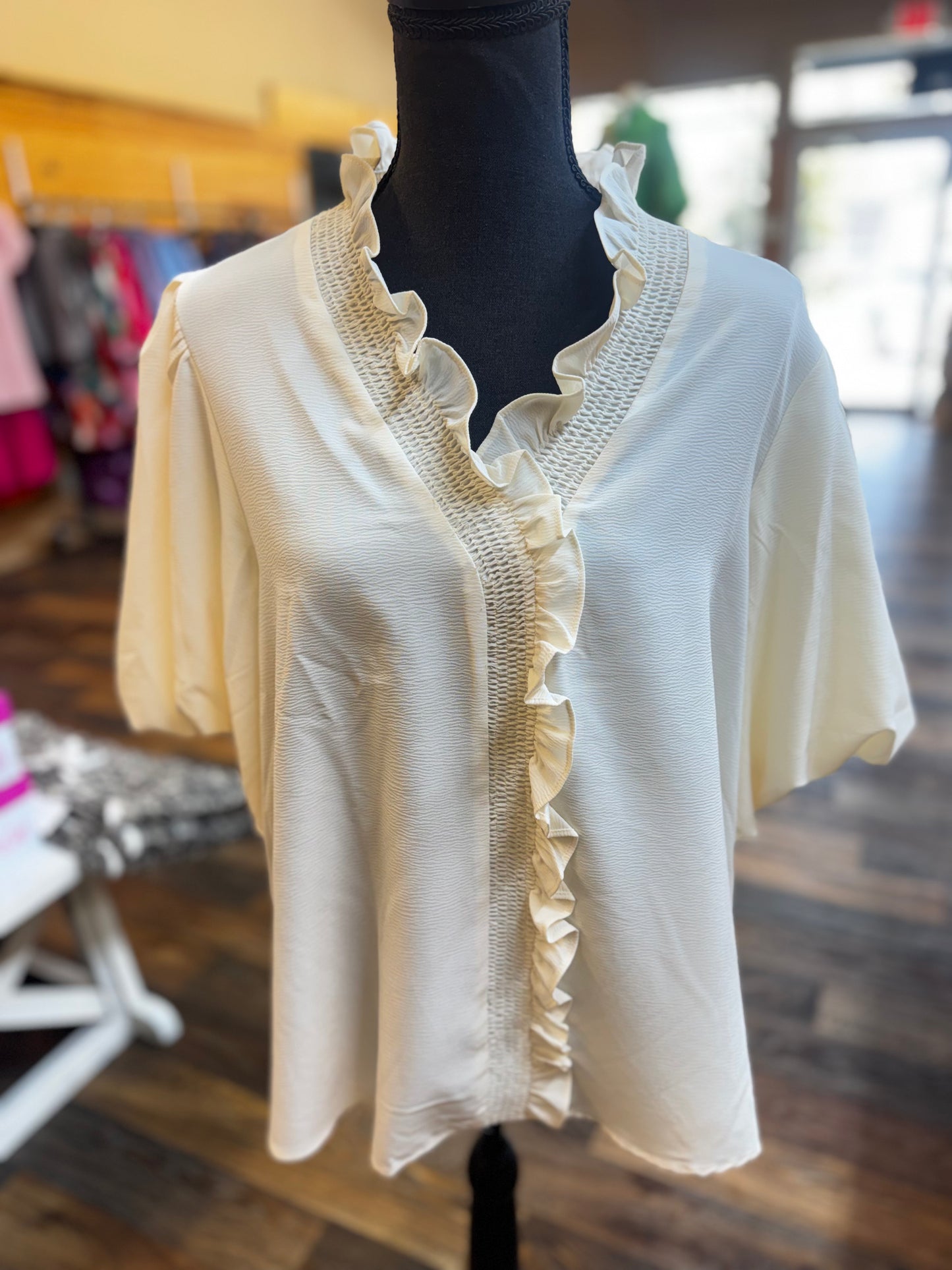 Ruffle My Fancy Top