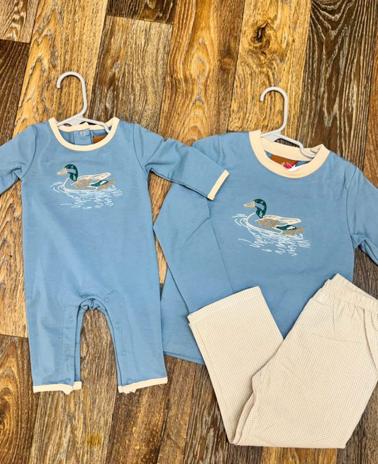 Mallard Duck Boys Romper