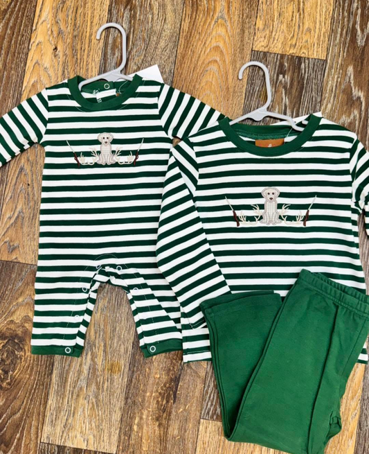 Deer Hunting Boys Romper