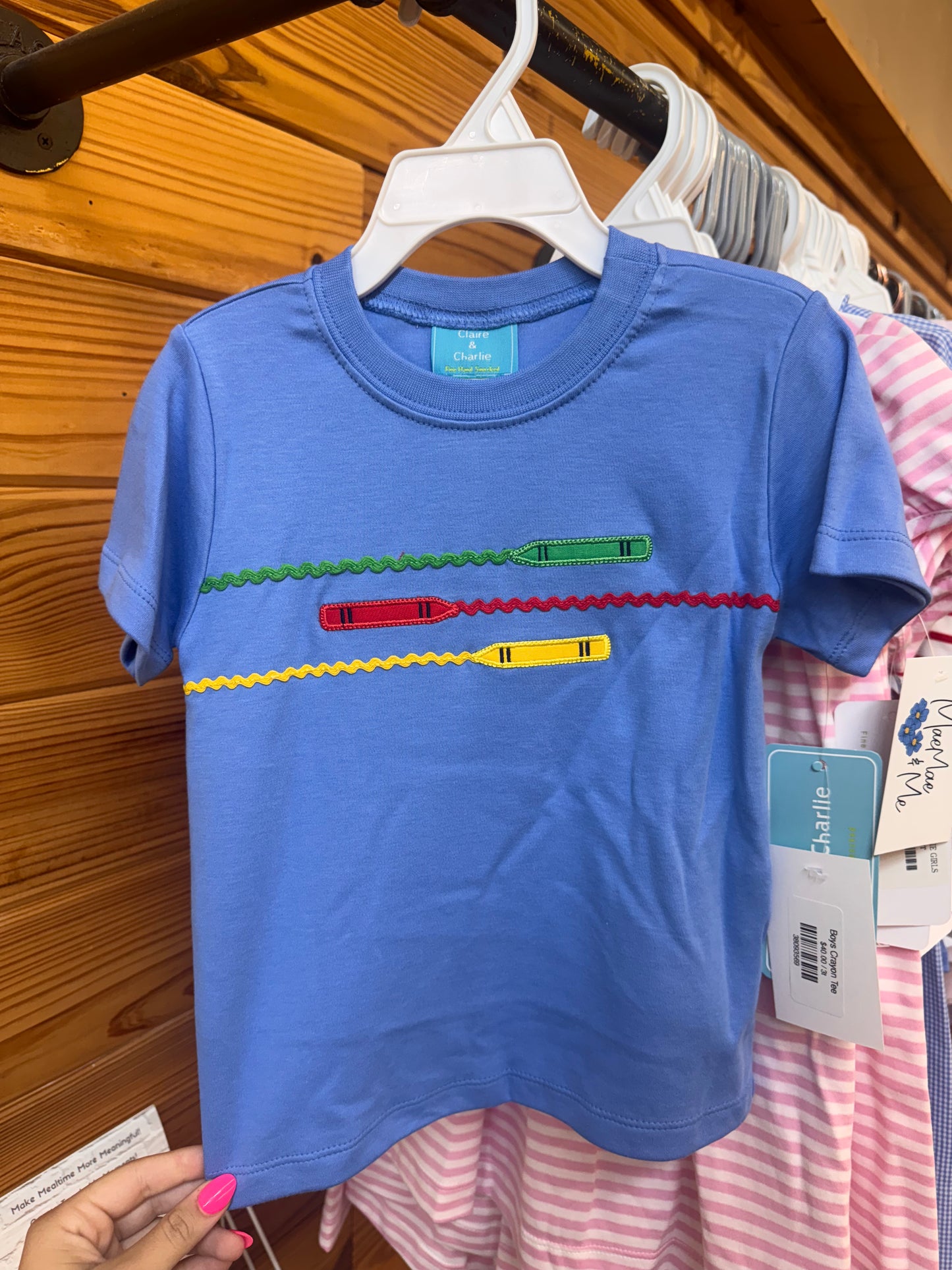 Boys Crayon Tee