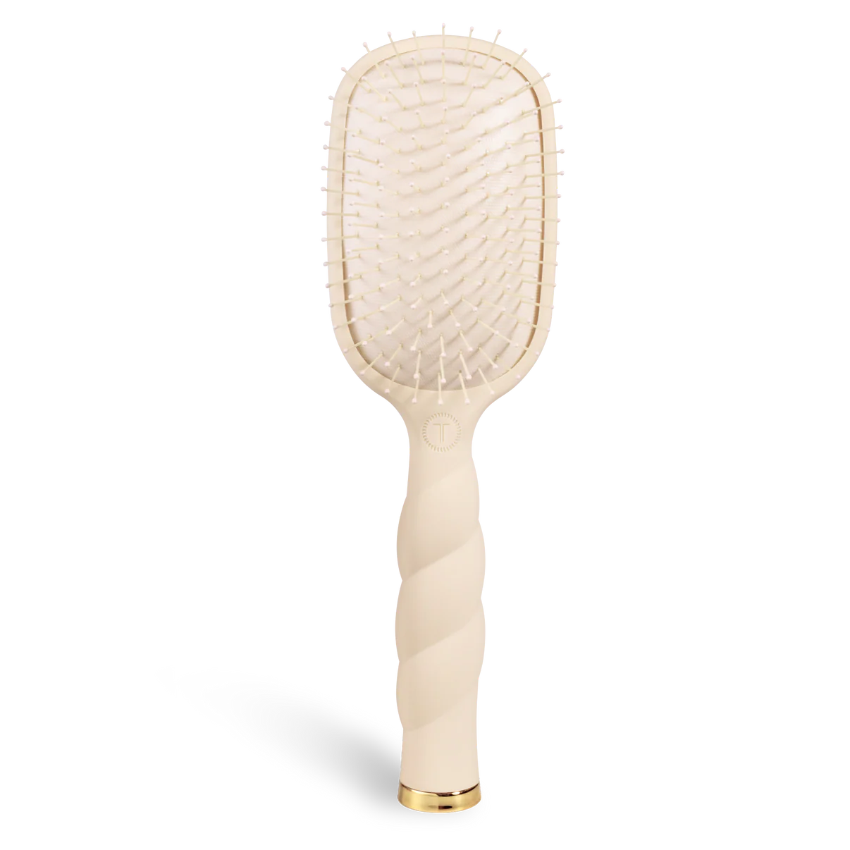 Teleties Detangler Hair Brush for Medium Hair – Tan