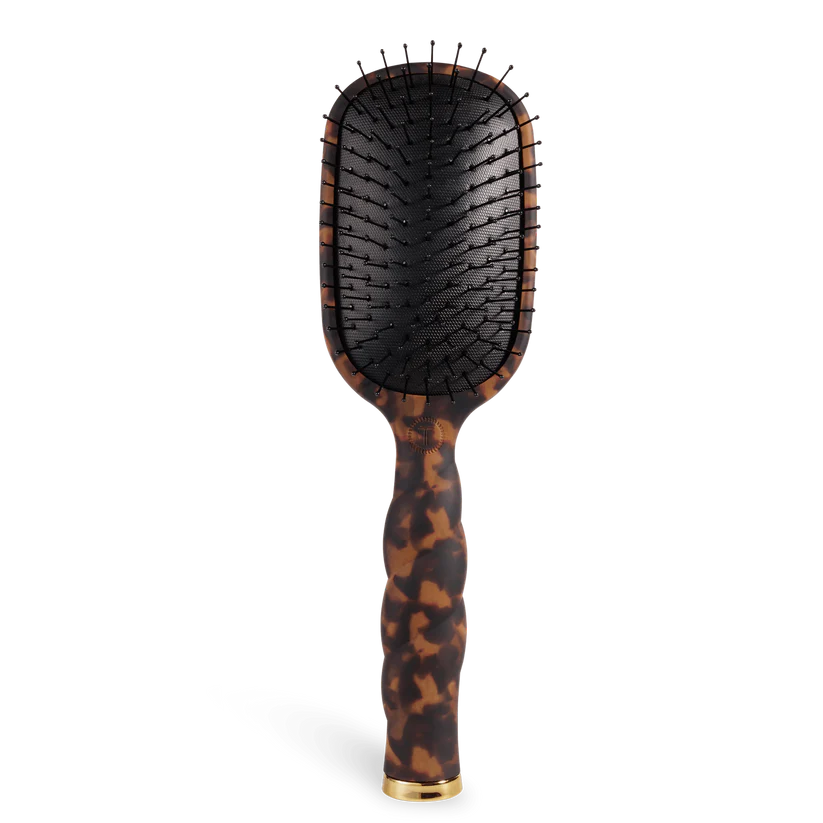 Teleties Detangler Hair Brush for Medium Hair – Tortoise