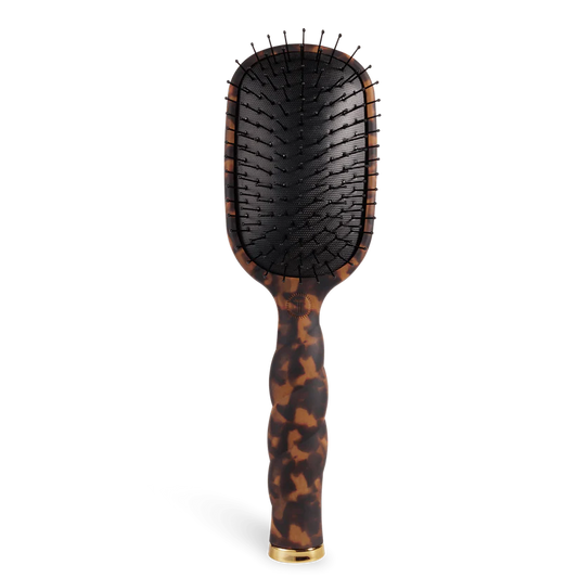 Teleties Detangler Hair Brush for Medium Hair – Tortoise